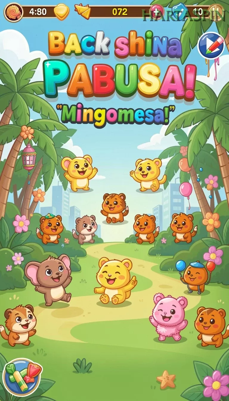 Galeri pratinjau visual hartaspin build APK resmi terbaru